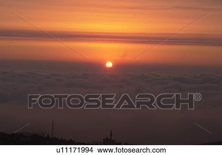 sunset, sunrise, sea, ocean, gulf, persian, gulf View Large Photo Image Picture - sunset, sunrise, sea, ocean, gulf, persian, gulf. Fotosearch