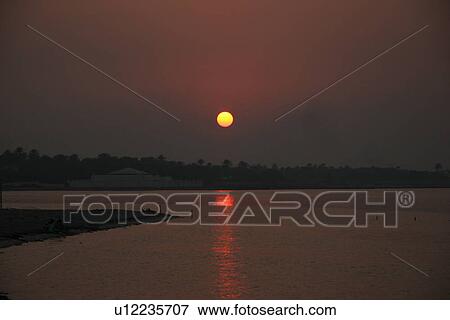 sunset, sunrise View Large Photo Image Stock Photo - sunset, sunrise. Fotosearch