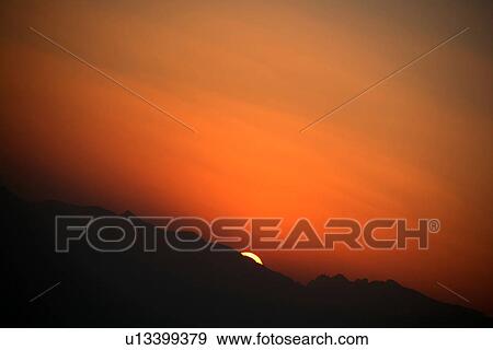 Stock Photo - sunset, sunrise. Fotosearch