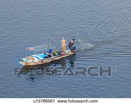 Egypt, Nile, Boats, Fishermen View Large Photo Image Stock Image - Egypt, Nile, Boats, Fishermen. Fotosearch