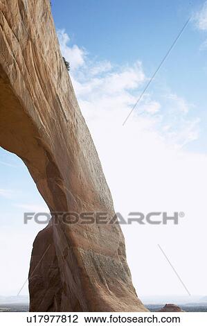 Stock Image - Rock formation, close-up, Moab, Utah, USA. Fotosearch