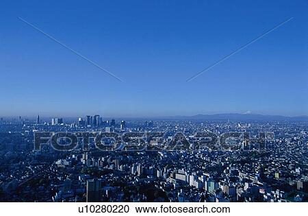 Blue Sky Above City View Large Photo Image Stock Image - Blue Sky Above City. Fotosearch