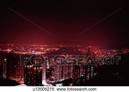 City At Night View Large Photo Image Stock Photography - City At Night. Fotosearch