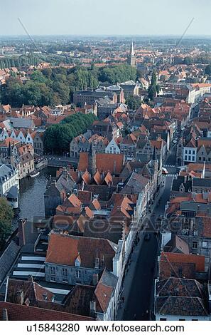City From High View Large Photo Image Stock Image - City From High. Fotosearch