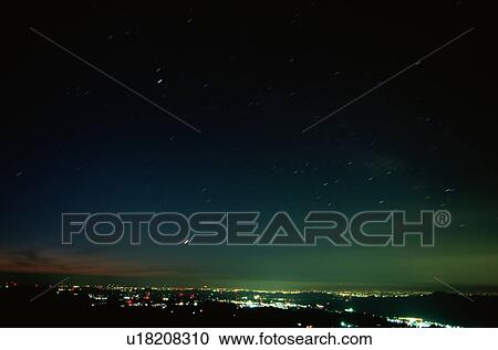 Stars Above City View Large Photo Image Stock Image - Stars Above City. Fotosearch