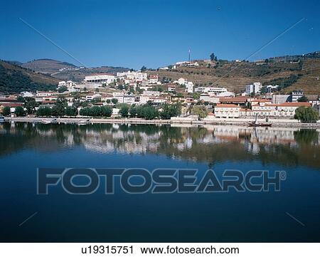 Town Reflected In Lake View Large Photo Image Stock Image - Town Reflected In Lake. Fotosearch