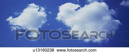 Stock Photo - Blue skies with clouds. Fotosearch