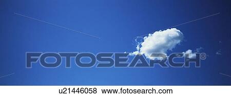 Stock Photo - Blue skies with clouds. Fotosearch