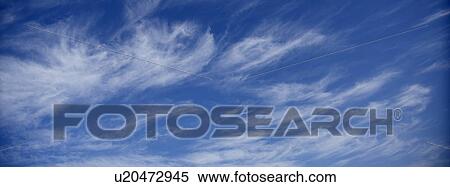 Blue skies with clouds View Large Photo Image Stock Photography - Blue skies with clouds. Fotosearch