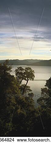 Landscape view with body of water View Large Photo Image Picture - Landscape view with body of water. Fotosearch