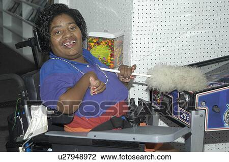 A man enjoying himself as he works. View Large Photo Image Stock Image - A man enjoying himself as he works.. Fotosearch