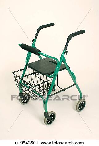 Portable walker that doubles as a seat. Folds for convenience, basket for carrying items. View Large Photo Image Stock Image - Portable walker that doubles as a seat. Folds for convenience, basket for carrying items.. Fotosearch