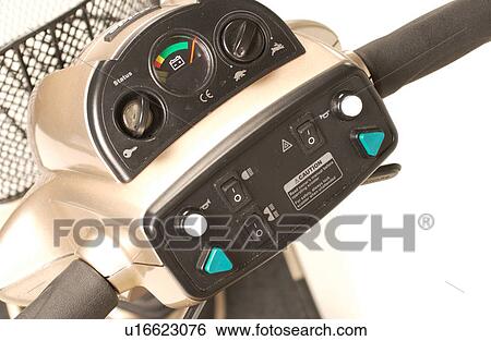 View of the control panel for a scooter. View Large Photo Image Stock Photograph - View of the control panel for a scooter.. Fotosearch