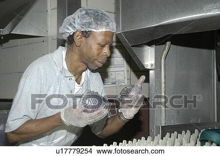Man with disabilities in a commercial kitchen washing dishes. View Large Photo Image Picture - Man with disabilities in a commercial kitchen washing dishes.. Fotosearch