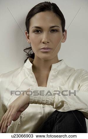 Portrait of a woman View Large Photo Image Stock Image - Portrait of a woman. Fotosearch