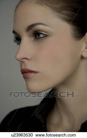 Portrait of a woman View Large Photo Image Stock Image - Portrait of a woman. Fotosearch