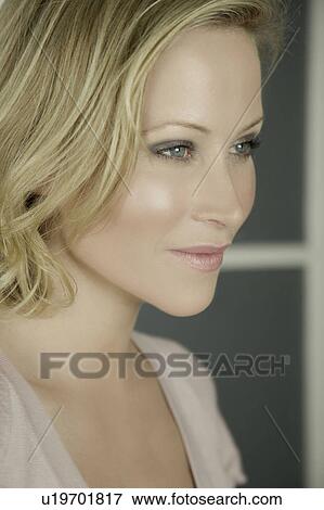 Stock Photo - Portrait of a woman. Fotosearch