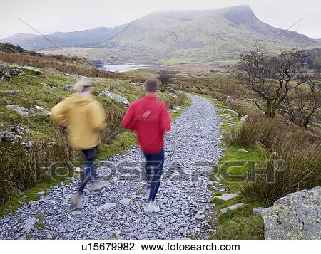 Couple running. View Large Photo Image Stock Image - Couple running.. Fotosearch