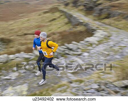 Couple running. View Large Photo Image Stock Image - Couple running.. Fotosearch