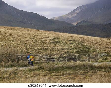Couple running. View Large Photo Image Stock Image - Couple running.. Fotosearch