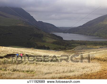 Couple running. View Large Photo Image Stock Photo - Couple running.. Fotosearch