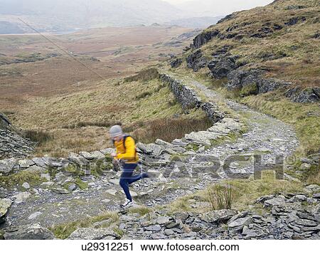 Stock Image - Man running.. Fotosearch