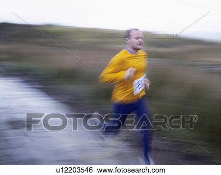 Man running. View Large Photo Image Stock Photograph - Man running.. Fotosearch