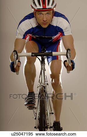 Man cycling View Large Photo Image Stock Photography - Man cycling. Fotosearch