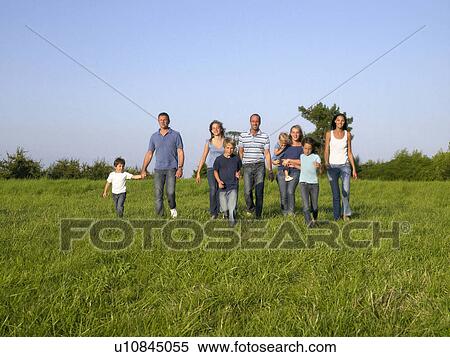 Group of people and children running. View Large Photo Image Stock Photography - Group of people and children running.. Fotosearch