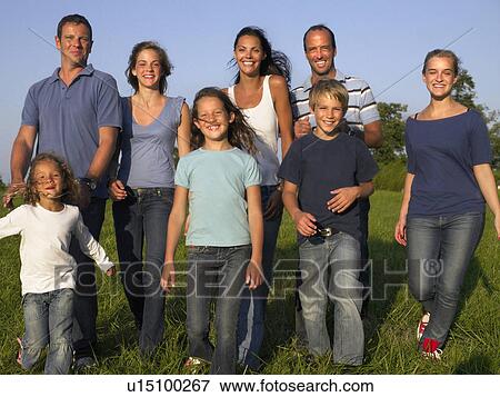 Group of people and children walking. View Large Photo Image Stock Photo - Group of people and children walking.. Fotosearch