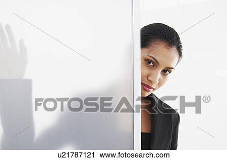 Businesswoman hand on screen to camera View Large Photo Image Stock Image - Businesswoman hand on screen to camera. Fotosearch