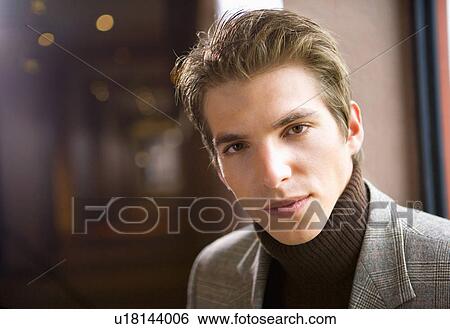 Stock Photograph - Portrait young businessman.. Fotosearch