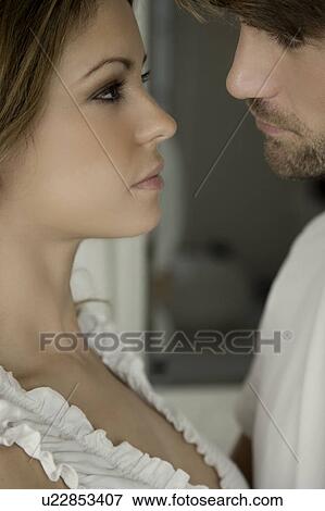 Portrait of a couple View Large Photo Image Stock Photo - Portrait of a couple. Fotosearch