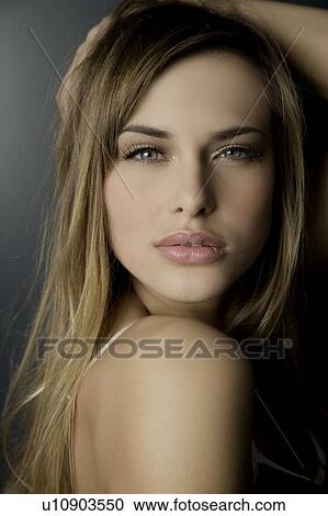 Portrait of a woman View Large Photo Image Stock Image - Portrait of a woman. Fotosearch
