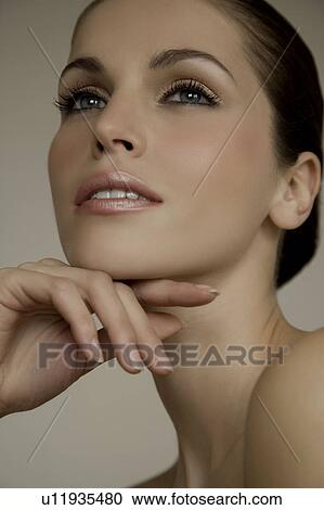 Portrait of a woman View Large Photo Image Stock Image - Portrait of a woman. Fotosearch
