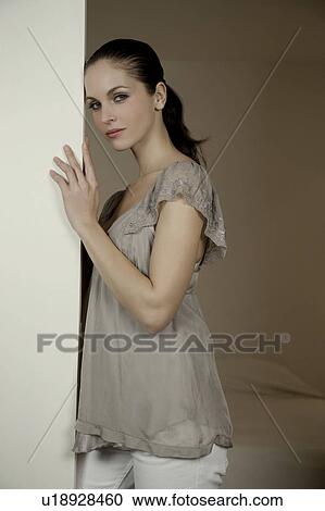 Portrait of a woman View Large Photo Image Stock Image - Portrait of a woman. Fotosearch