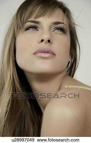 Portrait of a woman View Large Photo Image Stock Photo - Portrait of a woman. Fotosearch