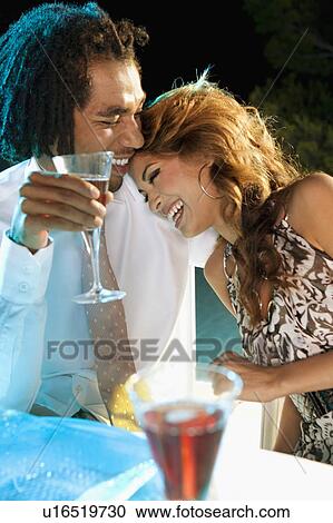 Man and woman drinking champagne. View Large Photo Image Stock Image - Man and woman drinking champagne.. Fotosearch