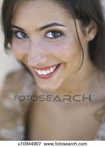 Portrait of female View Large Photo Image Stock Photo - Portrait of female . Fotosearch
