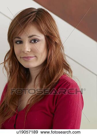 Portrait of teenage female View Large Photo Image Stock Photo - Portrait of teenage female . Fotosearch
