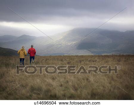 Couple running. View Large Photo Image Picture - Couple running.. Fotosearch