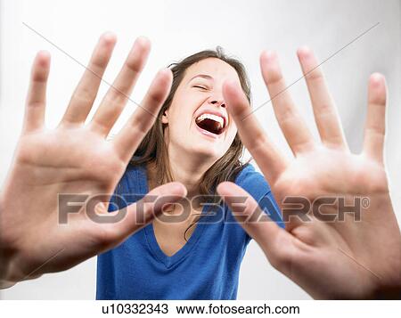 Stock Image - Close up of woman's hands. Fotosearch
