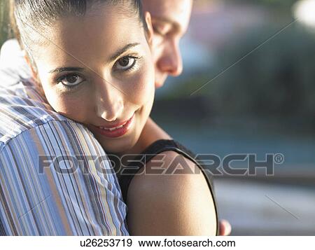Male and female embrace View Large Photo Image Stock Photo - Male and female embrace. Fotosearch