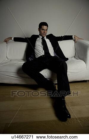 Stock Image - Portrait of a man. Fotosearch