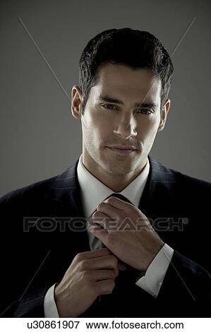 Stock Photo - Portrait of a man. Fotosearch