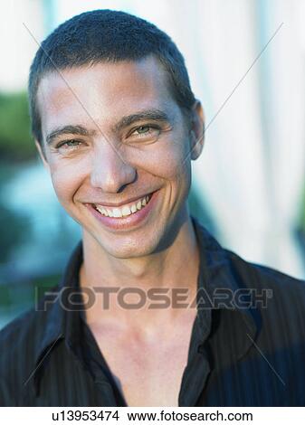 Portrait of young man View Large Photo Image Picture - Portrait of young man. Fotosearch