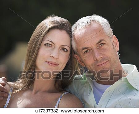 Portrait of a couple, close-up View Large Photo Image Stock Image - Portrait of a couple, close-up. Fotosearch