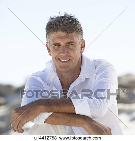 Stock Photo - Portrait of a man. Fotosearch