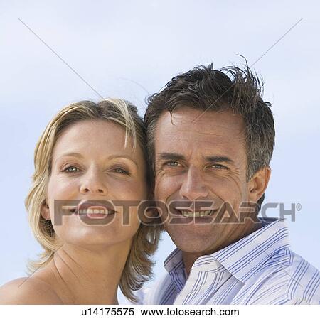 Stock Photography - Portrait of a mature couple. Fotosearch