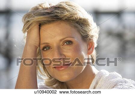 Portrait of a woman View Large Photo Image Stock Image - Portrait of a woman. Fotosearch